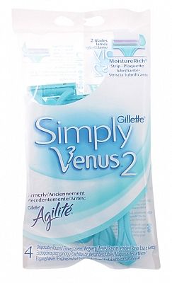 Gillette Venus Simply 2 - Scheermesjes - 2 stuks