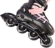 Nils Extreme NH18366A Serie 2-in-1 Rolschaatsen Roze en Wit Verstelbaar