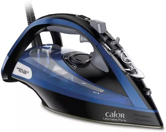Calor Ultimate Pure Stoomstrijkijzer FV9848C0 Velvet Blue Metal 3200W