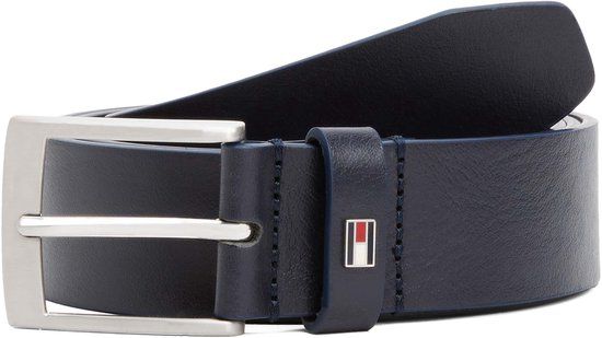 Tommy Hilfiger Adan 3.5 Ext Riem - Leer - Mannen - Blauw