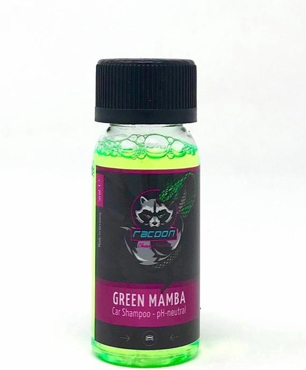 Racoon GREEN MAMBA Car Shampoo / pH neutraal - 50ml