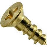 Moeilijk Hard-to-Find Fastener 100 stuks houten kruiskopschroeven plat 4 x 3/8 inch 014973125615