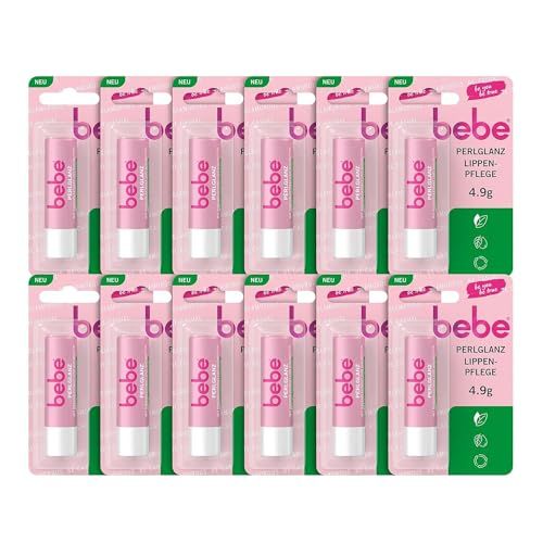 bebe Parelglans lippenverzorging - 12 x 4,9 g