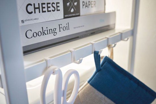 Yamazaki Tower Opbergrek - 5 niveaus - Wit