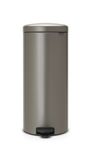 Brabantia NewIcon Pedal Bin - 30L - Platinum