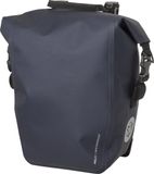 AGU Clean Shelter Enkele Fietstas - 100% Waterdicht - Click'nGo - Rolltop - Met Reflectie - 17 Liter - Deep Marine