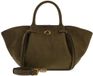 GUESS Allegra Girlfriend Satchel Olive Olijfgroen Schoudertas
