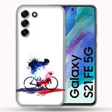 Beschermhoes Samsung Galaxy S21 FE / S21FE Sport Fietsen Frankrijk Beschermhoes