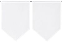 Linder Gordijn, polyester, 90 x 60 cm, wit