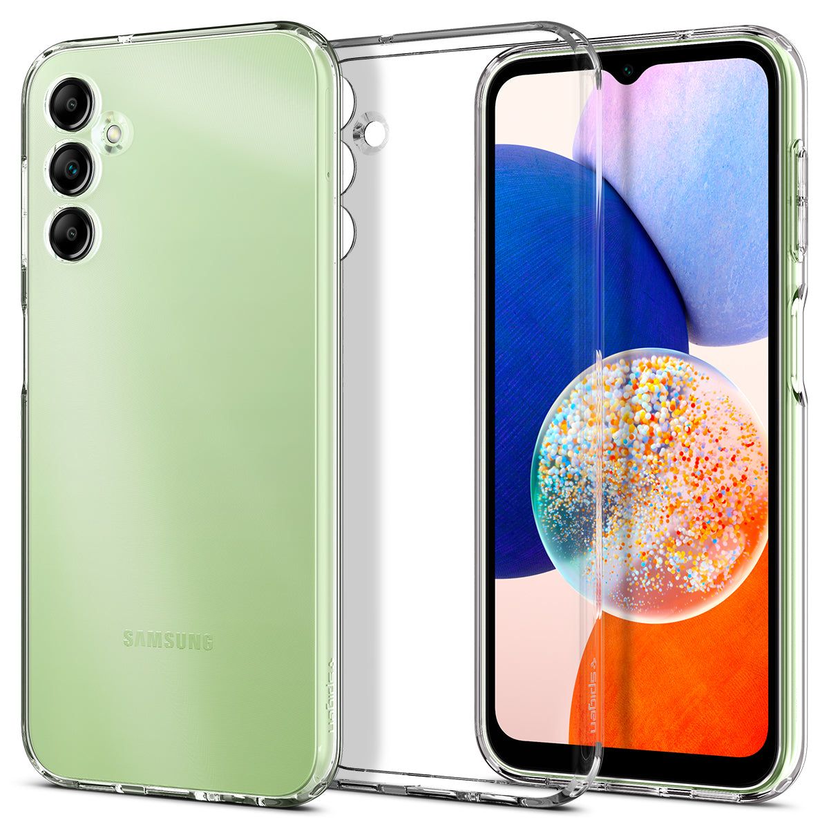 Spigen Liquid Crystal Samsung Galaxy A14 5G Hoesje - Transparant