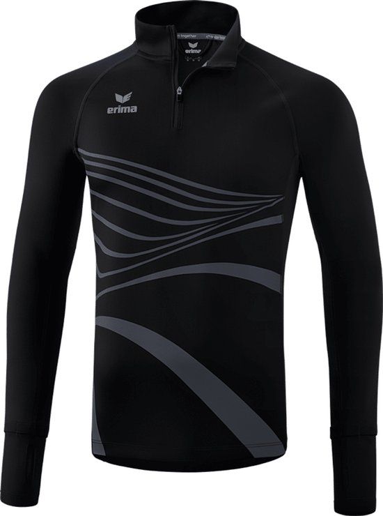 Erima Racing Running Longsleeve Heren - Zwart - Maat 3XL