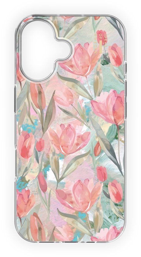 iDeal of Sweden Clear Case MagSafe geschikt voor iPhone 17 - Tulip Bloom