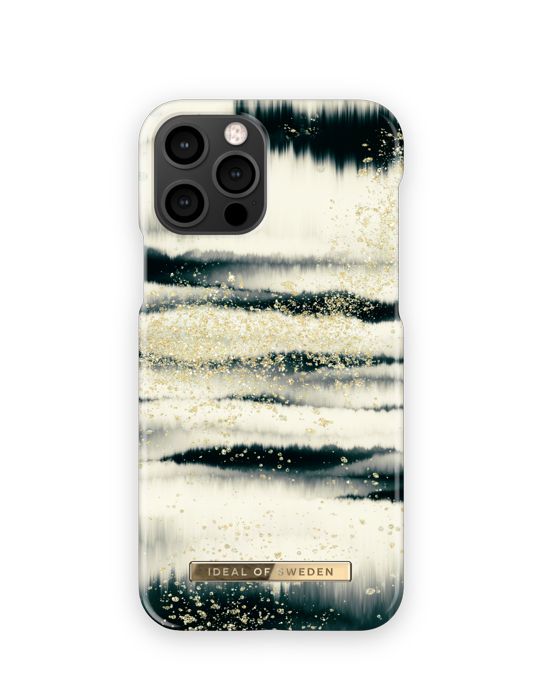 iDeal of Sweden iPhone 12/12 Pro Case - Golden Tie Dye
