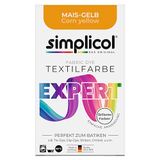 simplicol Maïs gele expert textielverf, perfect voor batik en creatieve doe-het-zelfprojecten, eenvoudig te gebruiken, kleurpoeder, 150 g
