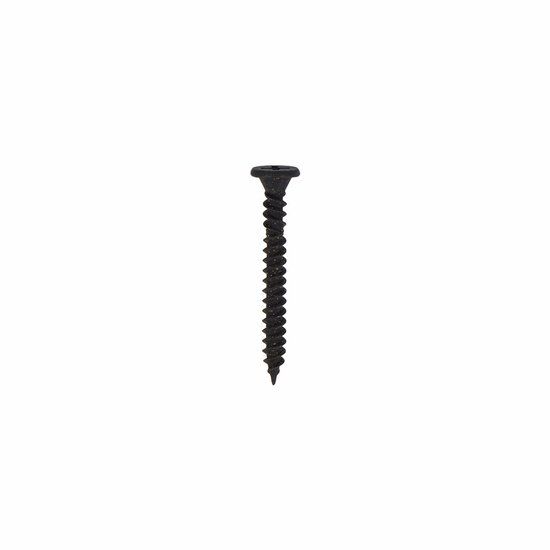 Steelies Ultimate gipsplaatschroeven 3.9x25mm gefosfateerd trompetkop kruiskop Philips zwart 1000 stuks