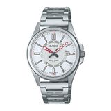 Casio Casio Collection MTP-E700D-7EVEF Horloge - Staal - Zilverkleurig - Ø 38 mm
