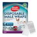 Simple Solution Wegwerp hondenluiers voor mannelijke honden