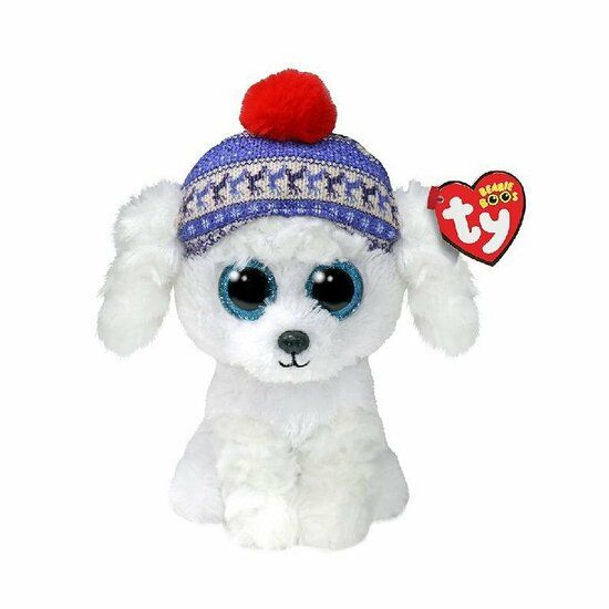 TY Beanie Boos Winter Hond Knuffel - 15 cm