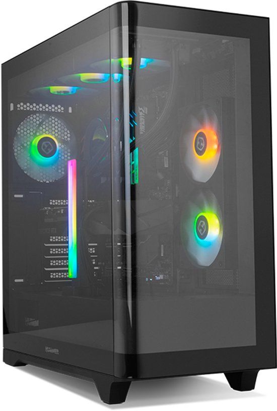 NOX Hummer ETHER Midi Tower Zwart