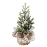 Boltze Home Kunstkerstboom Besneeuwd Decoratie 22cm Groen