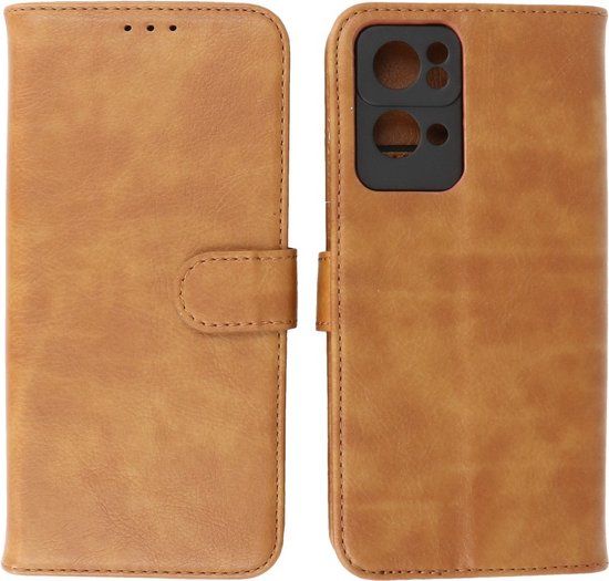 BestCases Oppo Reno 7 Pro 5G Book Case - Brown