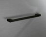 Gedy handdoekstang 45cm mat zwart
