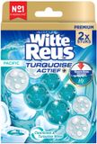 Witte Reus Toiletblok Turquoise Actief - 2 stuks