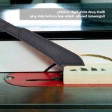 Wan GmbH Houtbewerking Duwstok - Veiligheidshulp - Materiaal Geleiden - Ergonomische Handgreep - 40 cm - Zwart
