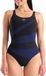 Arena Isabella Wing Back Badpak Dames - Zwart / Marine | Maat: 42