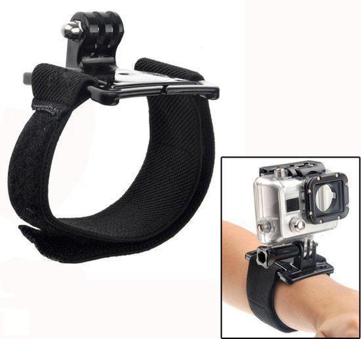 - Pols / Arm Mount voor GoPro Hero 4 / 3+ / 3 / 2 / 1