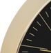Atmosphera Edith Horloge mural - Noir - Dia 30 cm