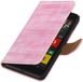 Best Cases HTC One M9 Bookstyle Wallet Hoesje Mini Slang Roze - Cover Case Hoes