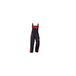 Northwood Salopette pour homme, rouge, style cargo, ample, 5 poches (2 x cargo, 3 x autres) à enfiler, taille haute, non extensible, isolée, taille L 30+
