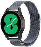 By Qubix Qubix Milanese Bandje Space Grey voor Xiaomi Redmi Watch 5 Active / Redmi Watch 5 Lite