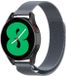 By Qubix Qubix Milanese Bandje Space Grey voor Xiaomi Redmi Watch 5 Active / Redmi Watch 5 Lite