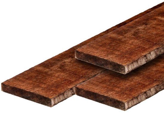 Merkloos Tuindeco Schothout hardhout 2,0x15,0x200 cm