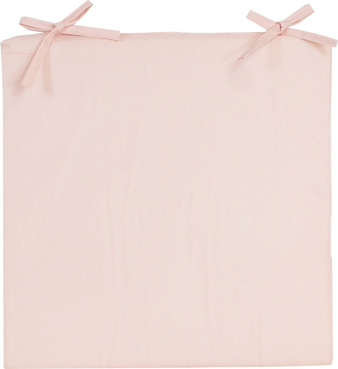 Anna's Collection Stoelkussens Lichtroze 40x40cm - Polyester