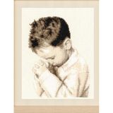 Vervaco Stickset, Praying Boy (14 Count), 21 x 28 cm