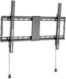 Gembird Ultra Slim TV Wandbeugel 37–80 Inch – Vast, Zwaar Stalen Bevestiging, VESA 600x400 Compatibel, Inclusief Installatiekit, Zwart