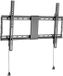 Gembird Ultra Slim TV Wandbeugel 37–80 Inch – Vast, Zwaar Stalen Bevestiging, VESA 600x400 Compatibel, Inclusief Installatiekit, Zwart