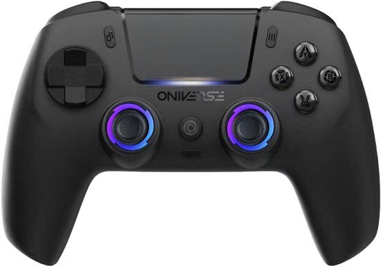 Oniverse Starion Zwart Bluetooth Gamepad Analoog Android, PC, PlayStation 5, Playstation 3, iOS
