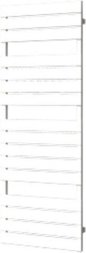 Plieger Genua M Designradiator - 152x55cm - 800W - Wit - Handdoekradiator