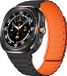 Strap-it Magnetisch siliconen bandje - Zwart/Oranje