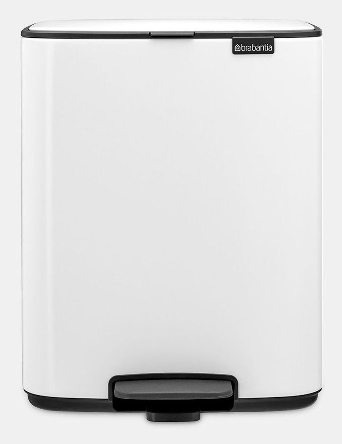 Brabantia Bo Pedaalemmer - 12 liter - White