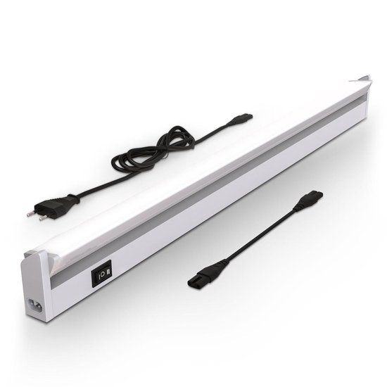 B.K.Licht LED Onderbouw Keukenverlichting - CCT - Kleurtemperatuur Instelbaar - 8W - Zilver