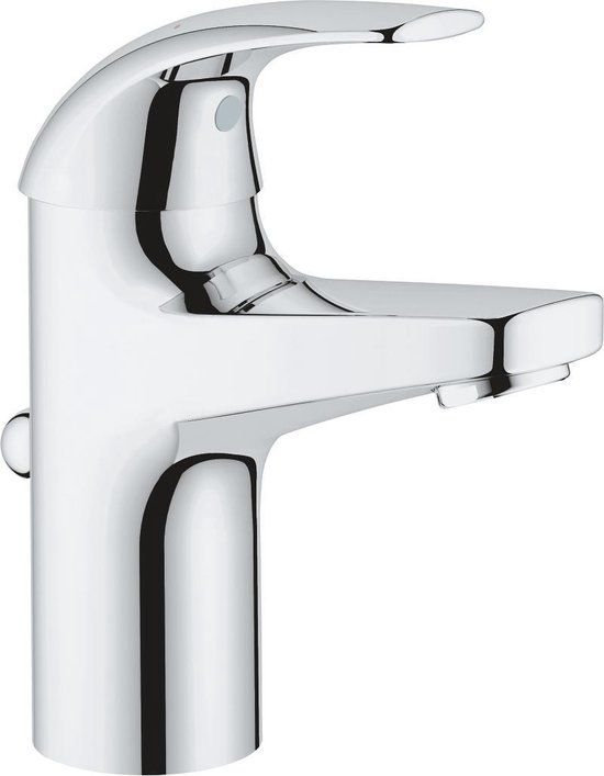Grohe QuickFix Start Curve S-size wastafelkraan - Chroom - Waterbesparend