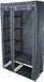 Storage Solutions Kast - mobiel kledingkast - 6-vaks - opvouwbaar - grijs - 174 cm