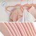 Songmics Lot de 30 cintres pour enfants Rose clair avec crochets Rose doré