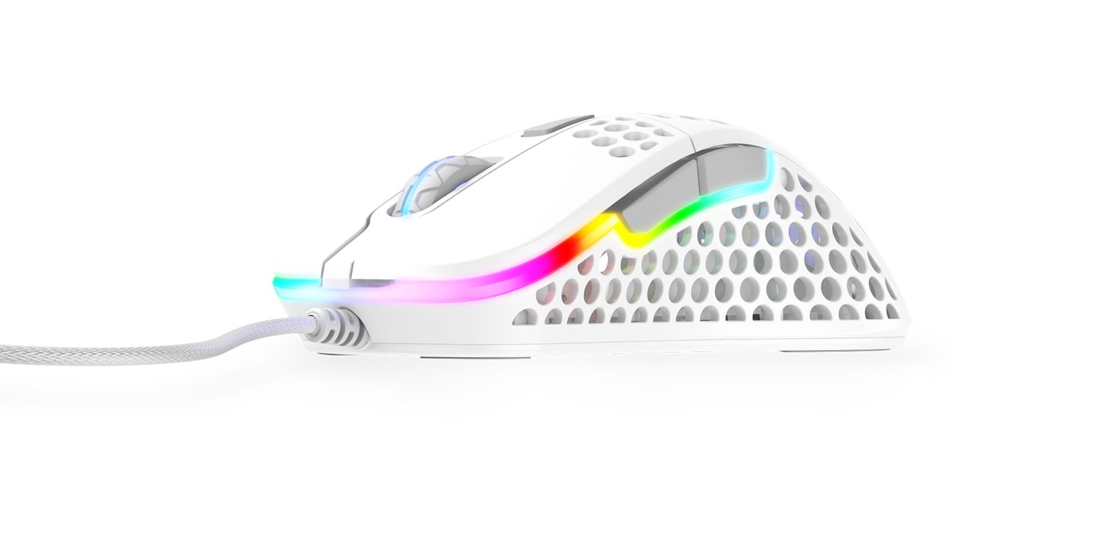 XTRFY M4 RGB Gaming Mouse - 16000 DPI - White