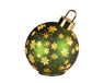 Decoris Draaiende kerstbal d18h23 groen